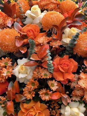 PRM6 ORANGE PROM from Fabbrini's Flowers in Hoffman Estates, IL